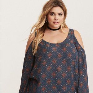 Torrid Geo Print Top
